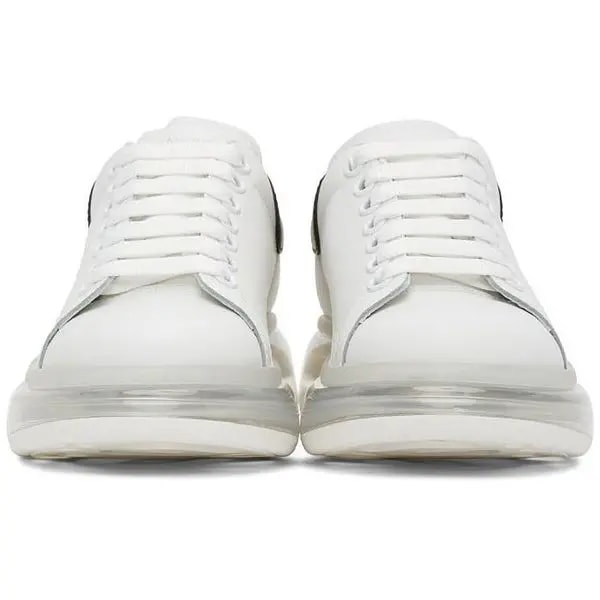 Giày Alexander McQueen Wmns Oversized Sneaker 'White Black' 611698-WHX98-9061 — ảnh 4