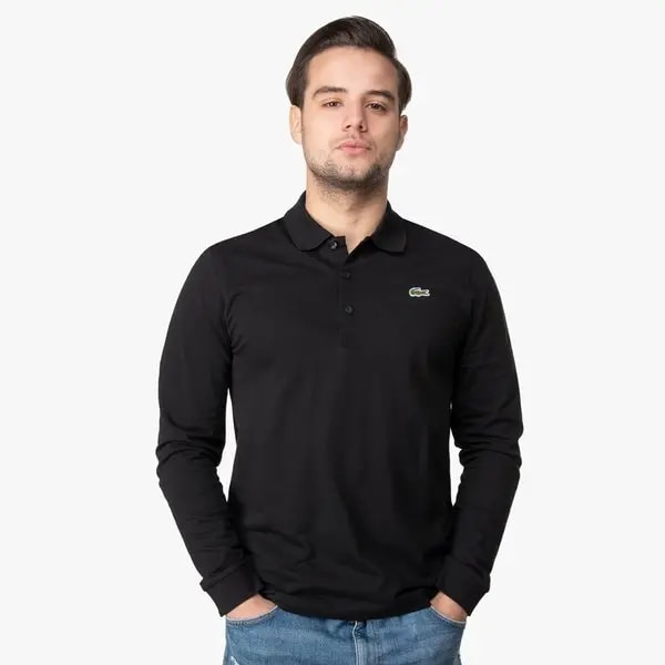 Áo Lacoste Classic Polo Long-sleeved T-shirt YH9521-031 — ảnh 5