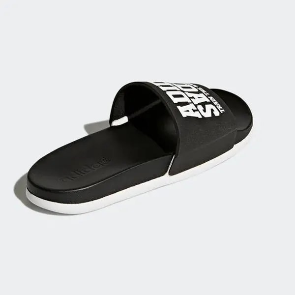 Dép Adidas Adilette Comfort Campus 'Black White' BY2615 — ảnh 4