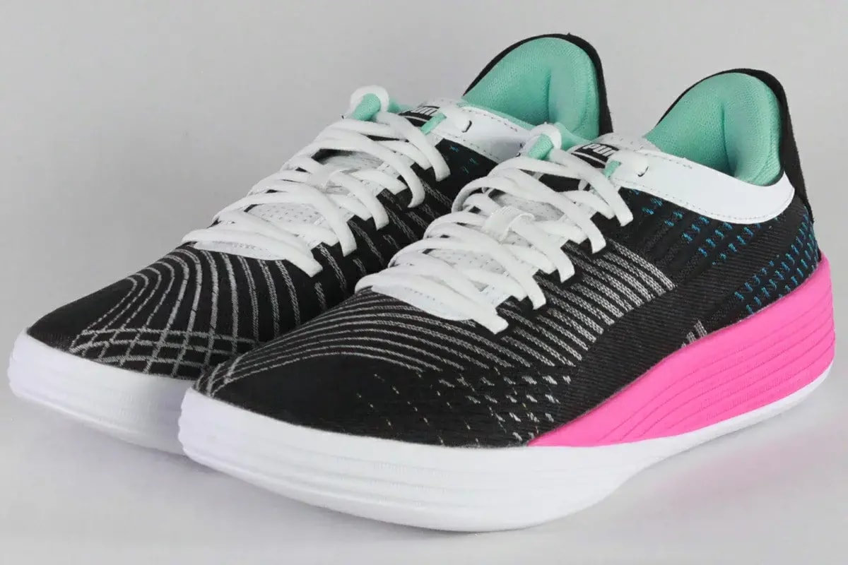 Giày Puma Clyde All Pro 'Black Luminous Pink' 194039-02 — ảnh 3