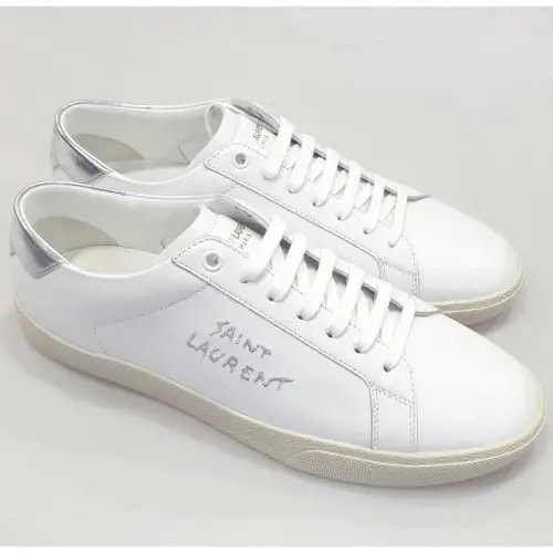 Giày Saint Laurent Court Classic SL06 Embroidered 'White' 611352-00NA0-9085 — ảnh 3
