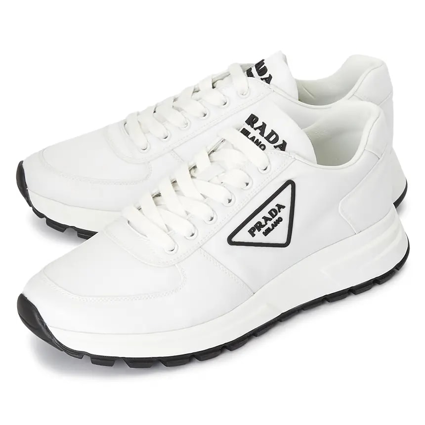 Giày Prada Frax-01 Sneakers 'White' 4E3576-3LFV-F0009 — ảnh 3