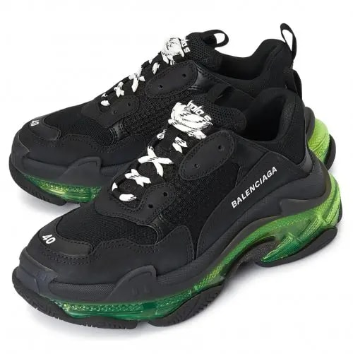 Giày Balenciaga Triple S Sneaker 'Black Yellow Fluo' 541624-W09ON-1047 — ảnh 3