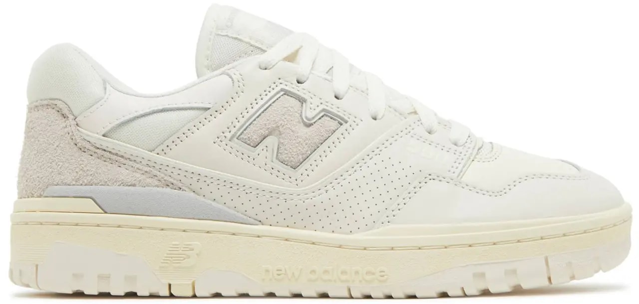 Giày New Balance 550 'Aime Leon Dore White Leather' BB550AM1 — kich-thuoc: 41.5