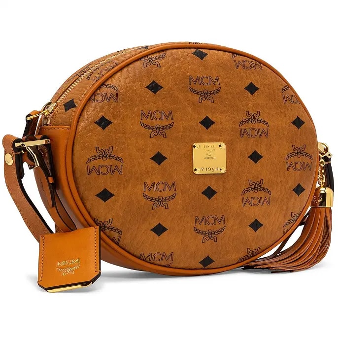 Túi MCM Heritage Tambourine in Visetos MWR6AVI36CO001 — ảnh 2