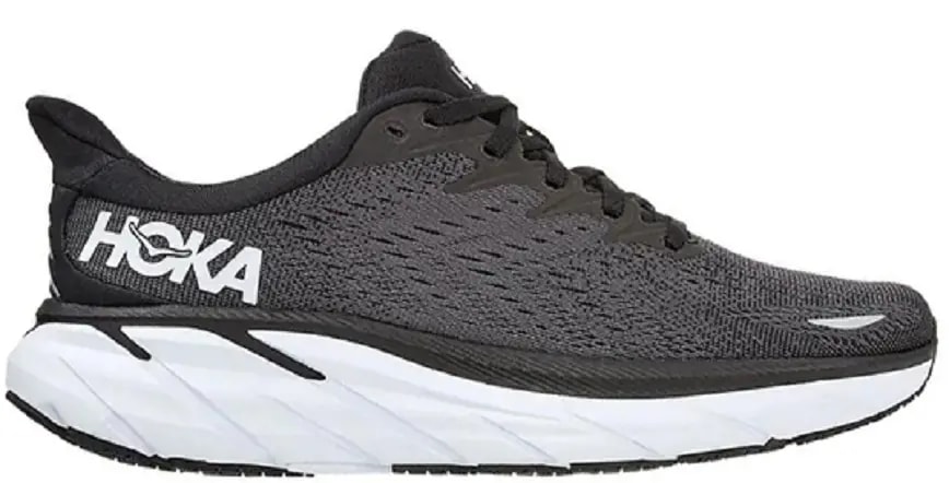 Giày Hoka One One Clifton 8 Black White 1119394-BWHT — kich-thuoc: lien-he-order