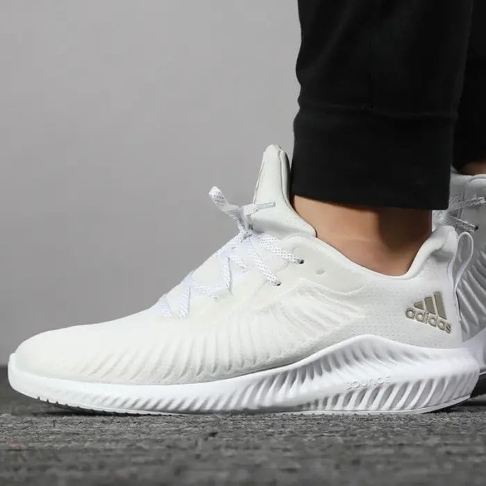 Giày Adidas Alphabounce+ Run EM 'Crystal White' G54126 — ảnh 3