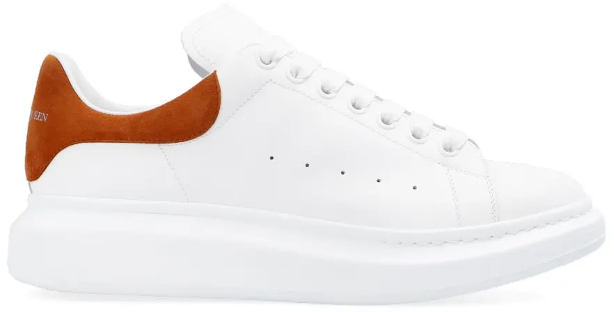 Giày Alexander McQueen Oversole 'White Brown' 553680-WHGP7-9474 — kich-thuoc: 39.5