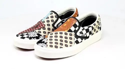 Giày Vans Classic Slip-On 'Tiger Patchwork' VN0A4U381IO — ảnh 3