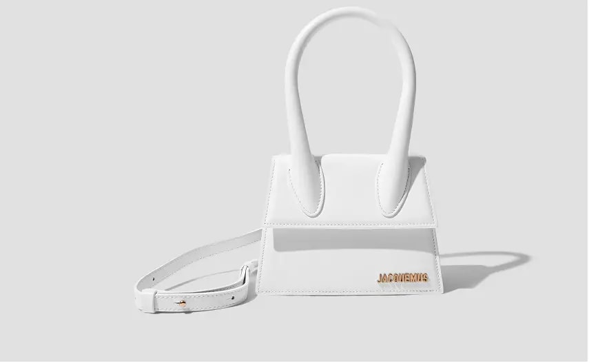 Túi Le Chiquito Moyen 'White' 213BA002-3000 — ảnh 2
