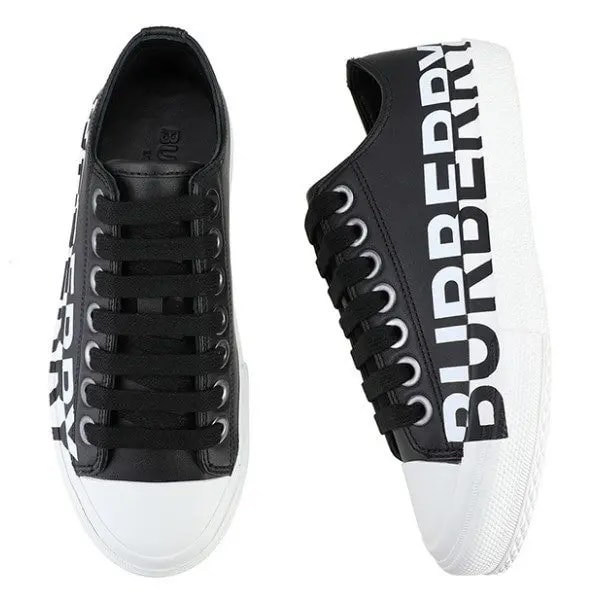 Giày Burberry Two-Tone Leather Sneakers 8019326 — ảnh 5