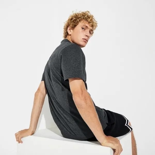 Áo Lacoste Unisex Basic Short Sleeve Lightweight Polo T-shirt L1230-20B-050 — ảnh 2