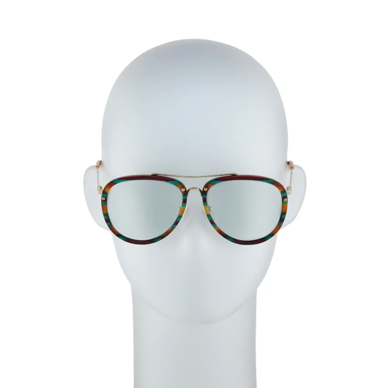 Kính Gucci Aviator Sunglasses 'Blue' GG0662S-004-56 — ảnh 2