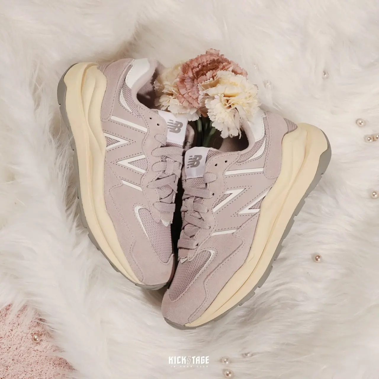 Giày New Balance Wmns 5740 'Logwood Team Cream' W5740CD — ảnh 5