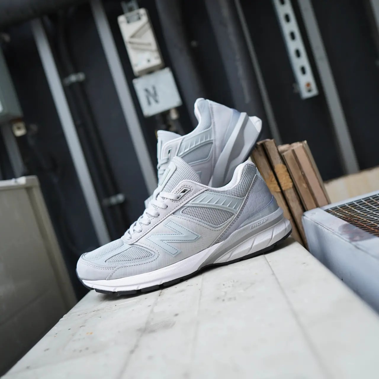 Giày New Balance Engineered Garments x 990v5 'Grey' M990EGG5 — ảnh 2