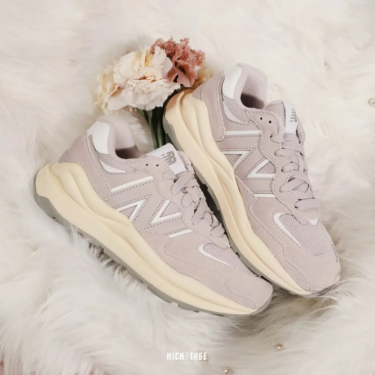 Giày New Balance Wmns 5740 'Logwood Team Cream' W5740CD — ảnh 4