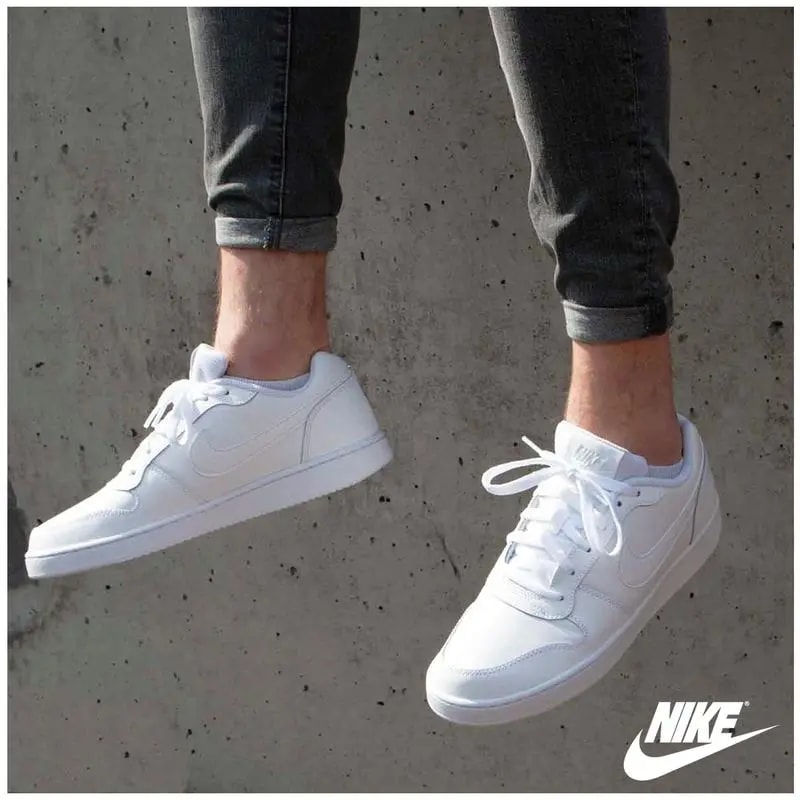 Giày Nike Ebernon Low 'Triple White' AQ1775-100 — ảnh 2