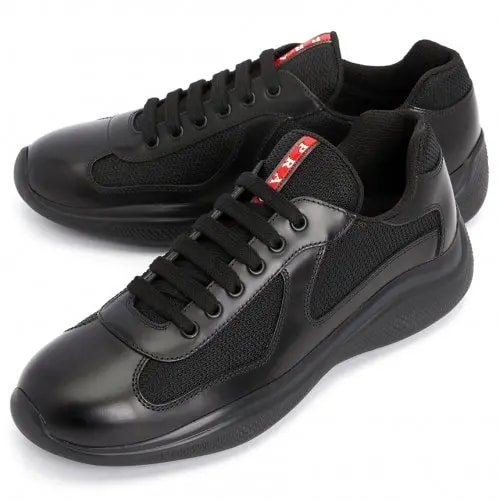 Giày Prada America's Cup Sneakers Black 4E3400_3C37_F0002 — ảnh 4