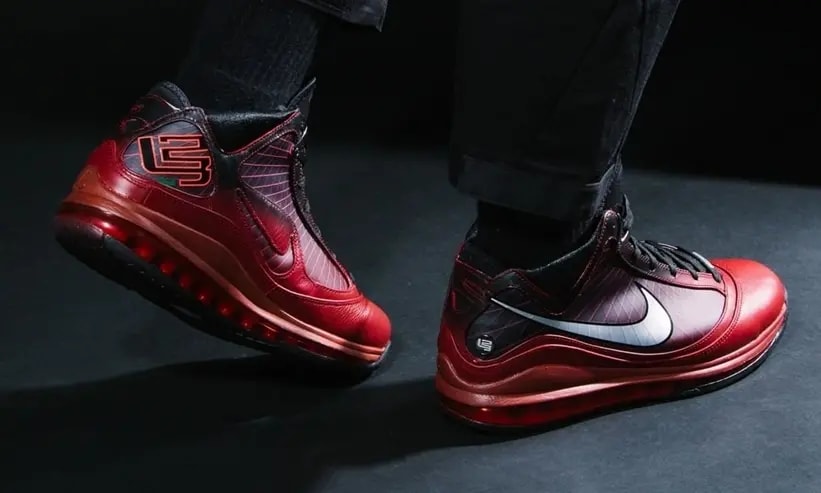Giày Nike Air Max LeBron 7 Retro QS 'Christmas' 2019 CU5133-600 — ảnh 5