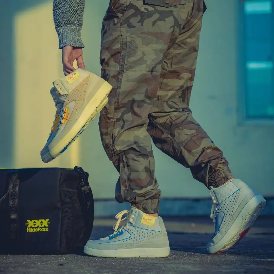 Giày Nike Air Jordan 2 x Union Retro SP 'Grey Fog' DN3802-001 — ảnh 2