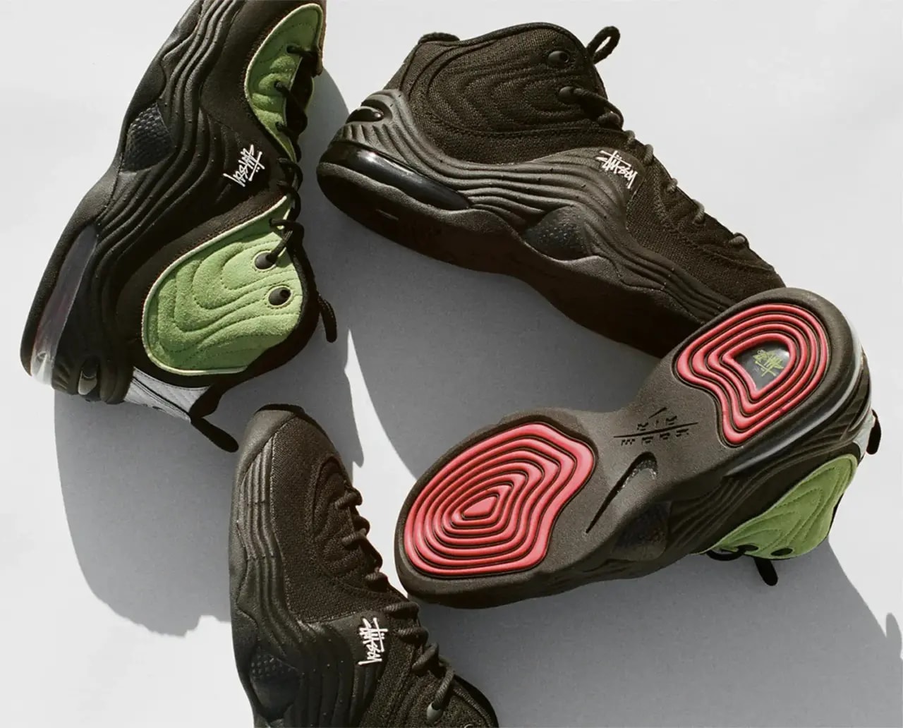 Giày Nike Air Penny 2 Stussy 'Black' DQ5674-001 — ảnh 5