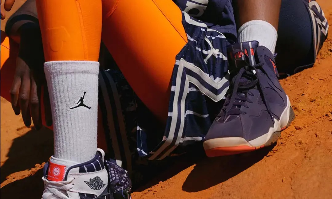 Giày Nike Air Jordan 7 Retro 'Quai 54' DV0577-500 — ảnh 3