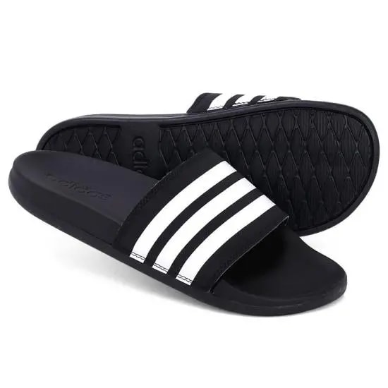 Dép Adidas Adilette Cloudfoam Plus 'Black White' AP9971 — ảnh 5