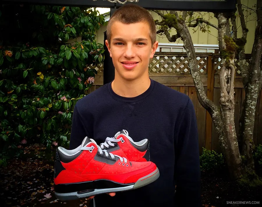 Giày Nike Air Jordan 3 Retro 'Doernbecher' 2010 437536-600 — ảnh 4