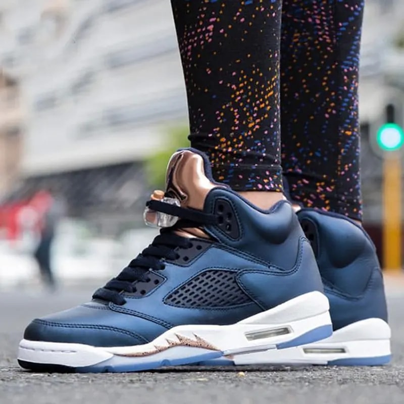 Giày Nike Air Jordan 5 Retro GS 'Bronze' 440888-416 — ảnh 4