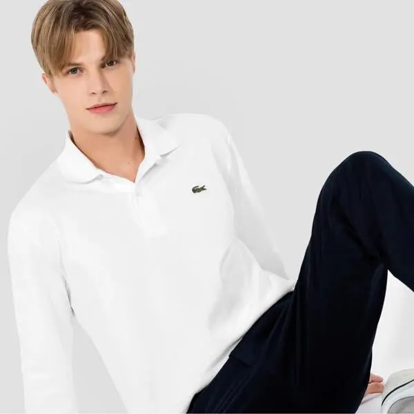 Áo Lacoste Men's Basic Long Sleeve Polo PH732E-18C-001 — ảnh 4