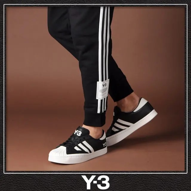 Giày Adidas Y-3 Yohji Star 'Black White' H02578 — ảnh 2