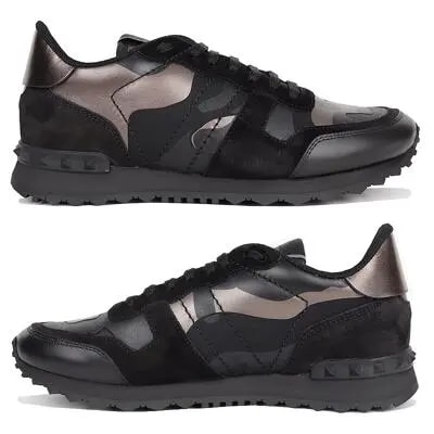Giày Valentino Rockrunner 'Camouflage Noir Metallic' WY2S0723NTAE43 — ảnh 5