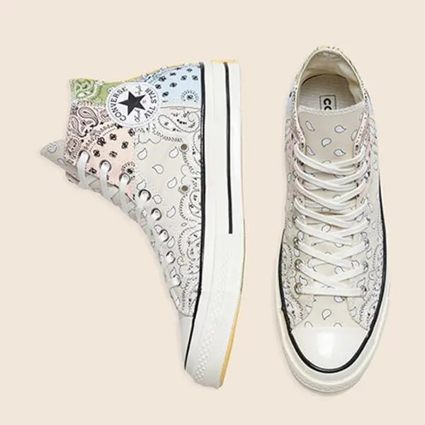 Giày Converse Offspring x Chuck 70 High 'Paisley Natural Ivory' 169881C — ảnh 4