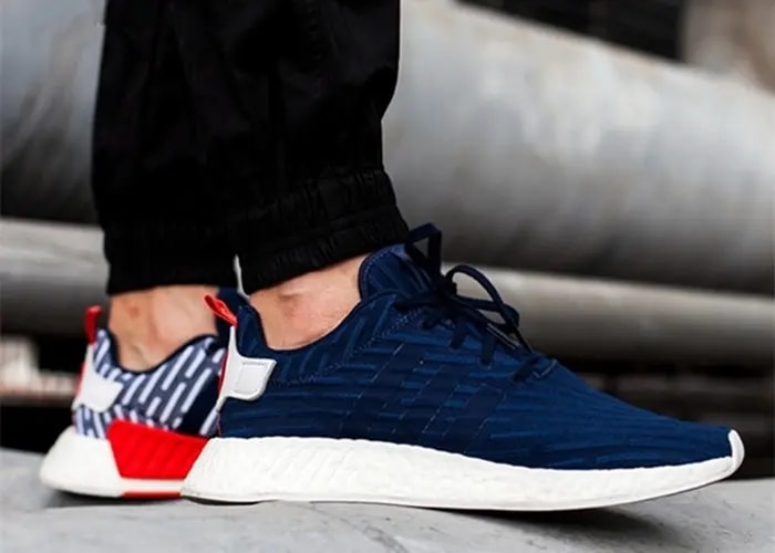 Giày Adidas NMD R2 Primeknit 'Collegiate Navy' BB2952 — ảnh 3