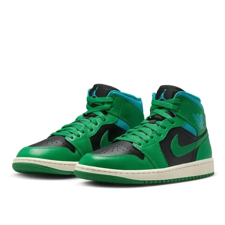 Giày Nike Air Jordan 1 Mid 'Lucky Green Aquatone' BQ6472-033 — ảnh 4