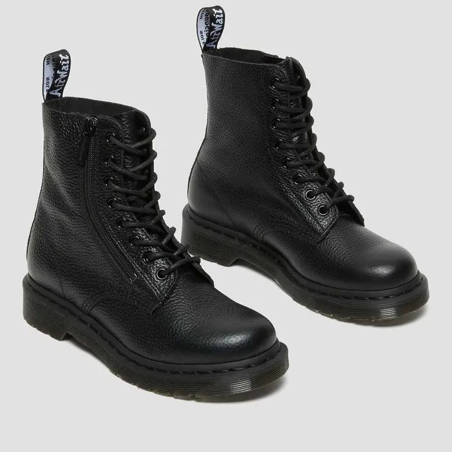 Giày Dr.Martens 1460 Pascal Women's Leather Zipper 'Black' 22008001 — ảnh 3