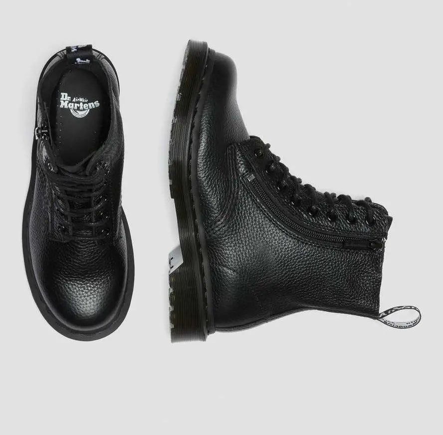 Giày Dr.Martens 1460 Pascal Women's Leather Zipper 'Black' 22008001 — ảnh 5