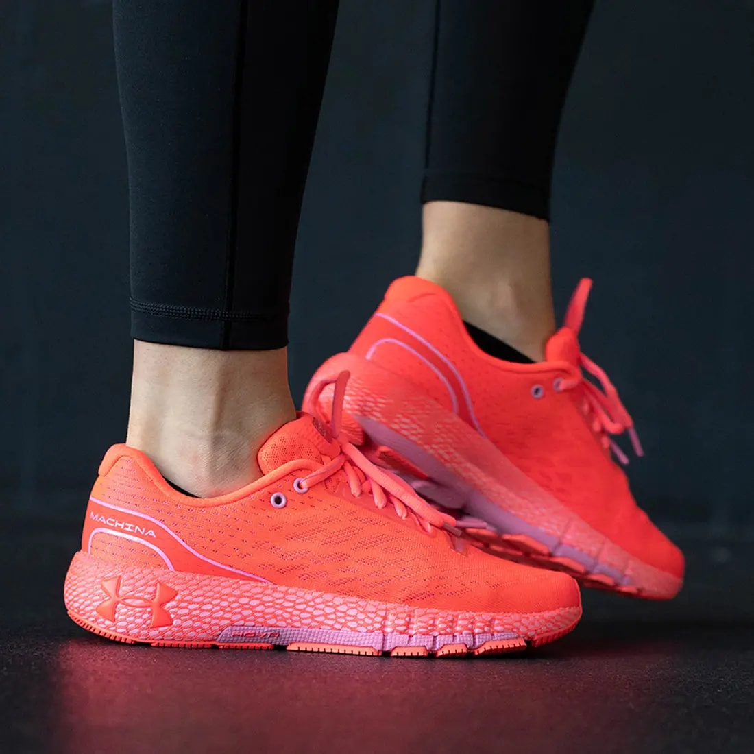 Giày Under Armour HOVR Machina 2 'Venom Red' 3021956-602 — ảnh 2