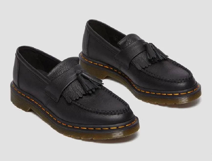 Giày Dr. Martens Adrian Virginia Leather Tassel Loafers 'Black' 22760001 — ảnh 4