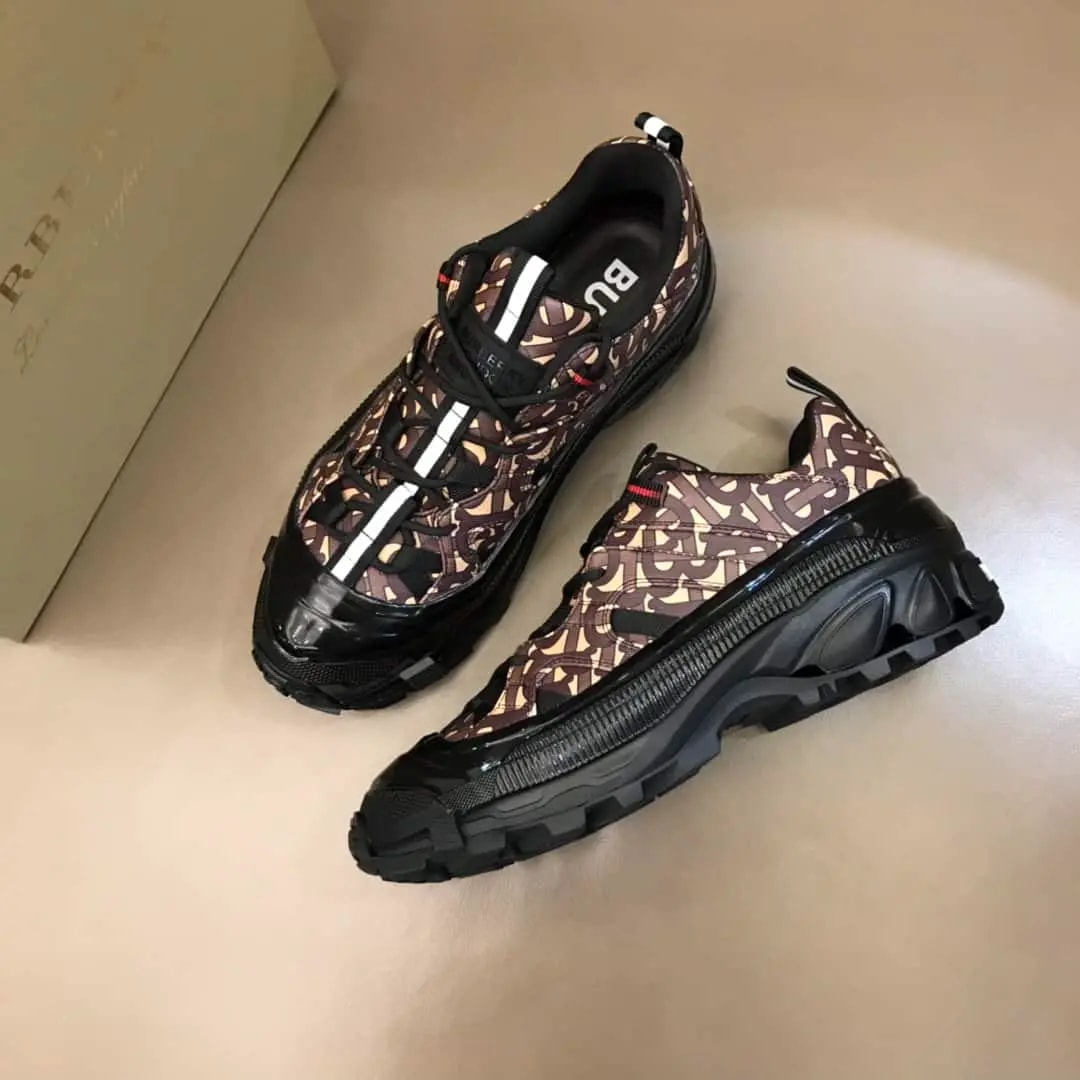 Giày Burberry Monogram Print E-canvas Arthur 'Bridle Brown' 80217781 — ảnh 4