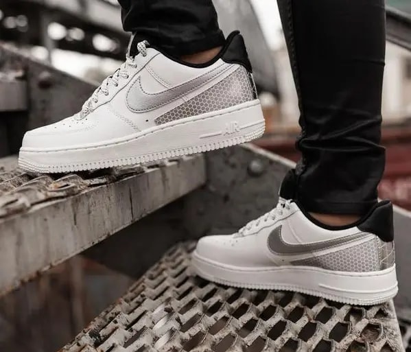 Giày Nike 3M x Wmns Air Force 1 '07 SE 'Summit White' CT1992-100 — ảnh 5