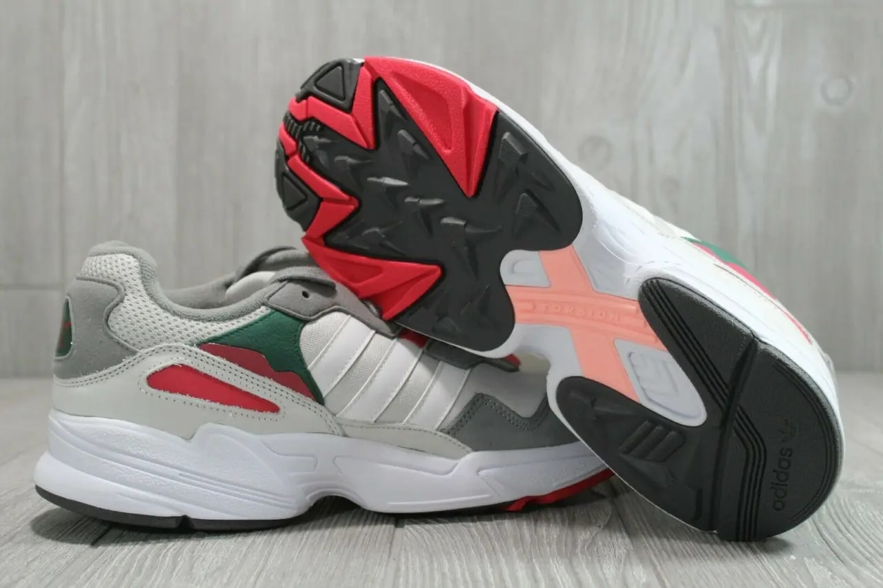 Giày Adidas Yung 96 'Grey Green Red' DB2608 — ảnh 5