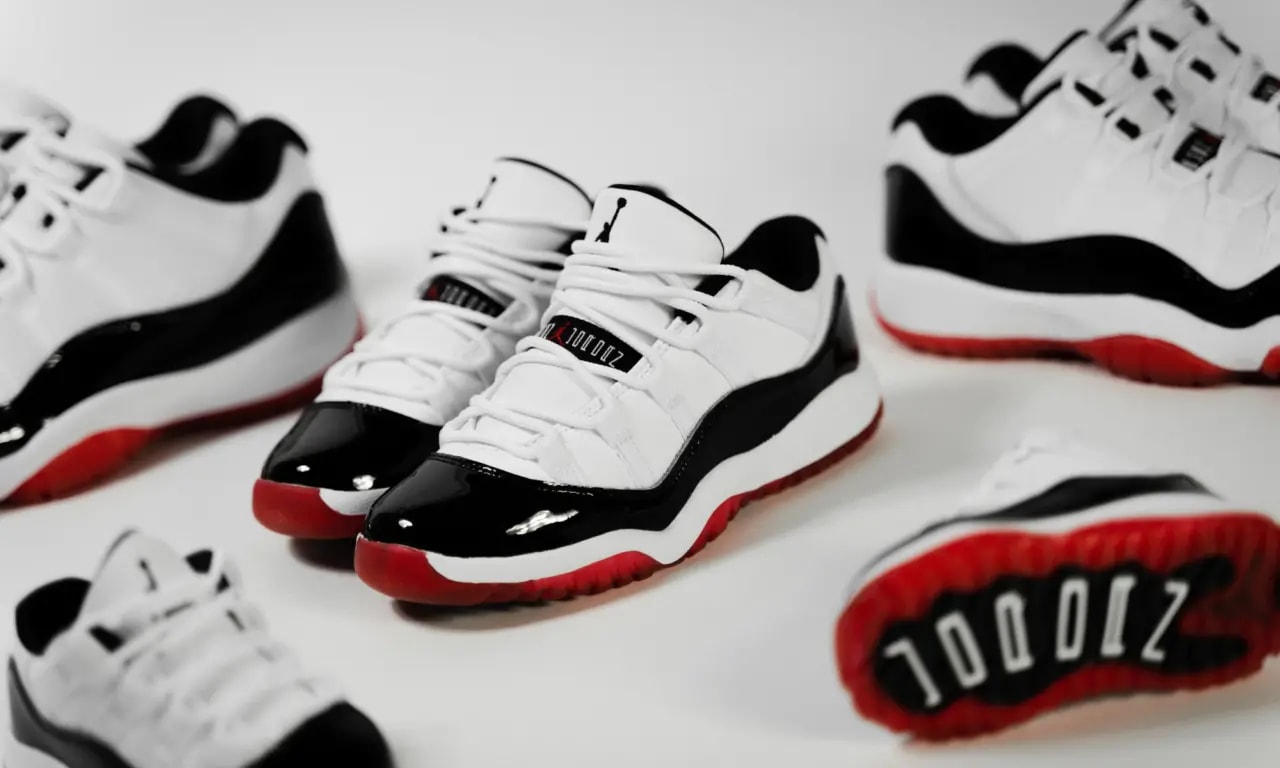 Giày Nike Air Jordan 11 Retro Low PS 'Concord Bred' 505835-160 — ảnh 3