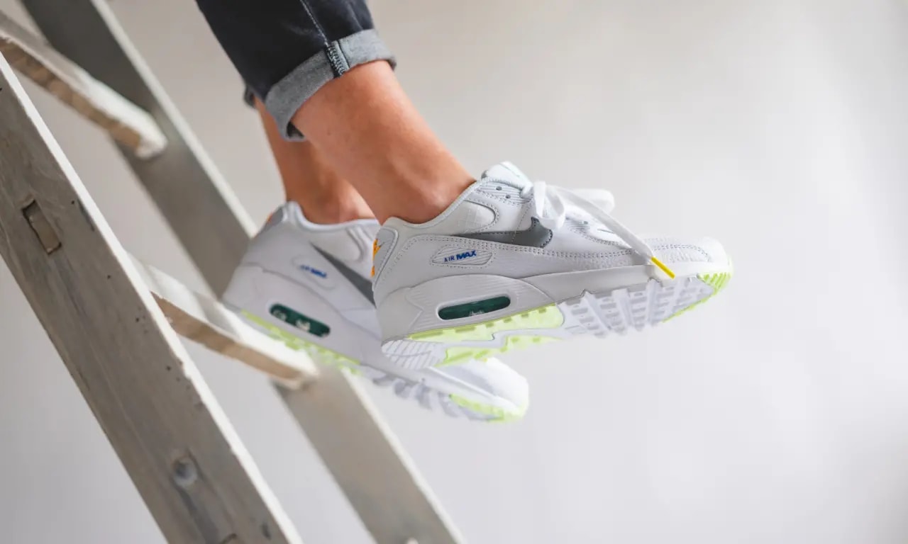 Giày Nike Air Max 90 GS 'White' CZ5868-100 — ảnh 5