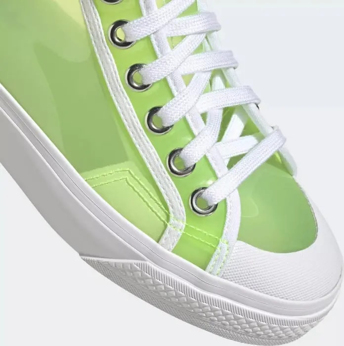 Giày Adidas Wmns Nizza High 'Translucent Tint Signal Green' FW9942 — ảnh 3