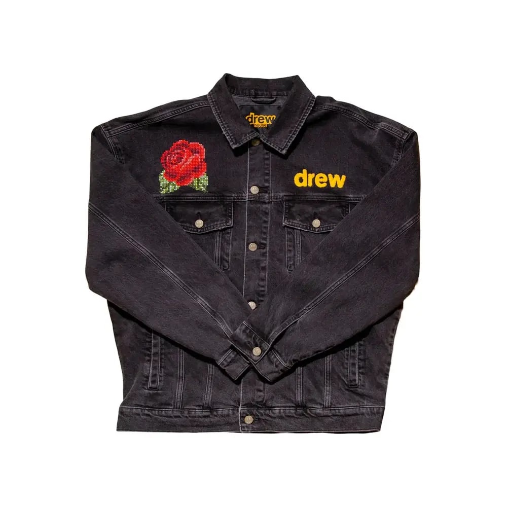 Áo Drew House Hearty Trucker Jacket Medium Black Wash — ảnh 2