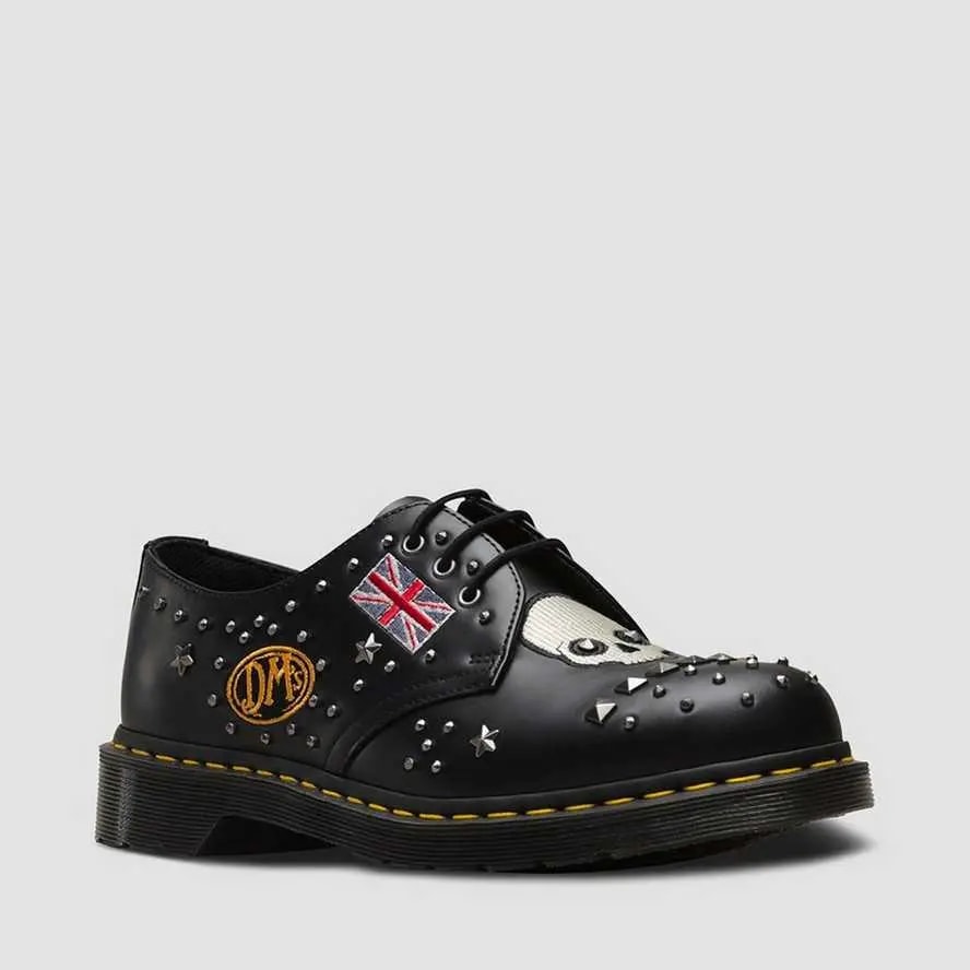 Giày Dr.Martens 1461 Rock &amp; Roll 'Black' 24206001 — ảnh 2