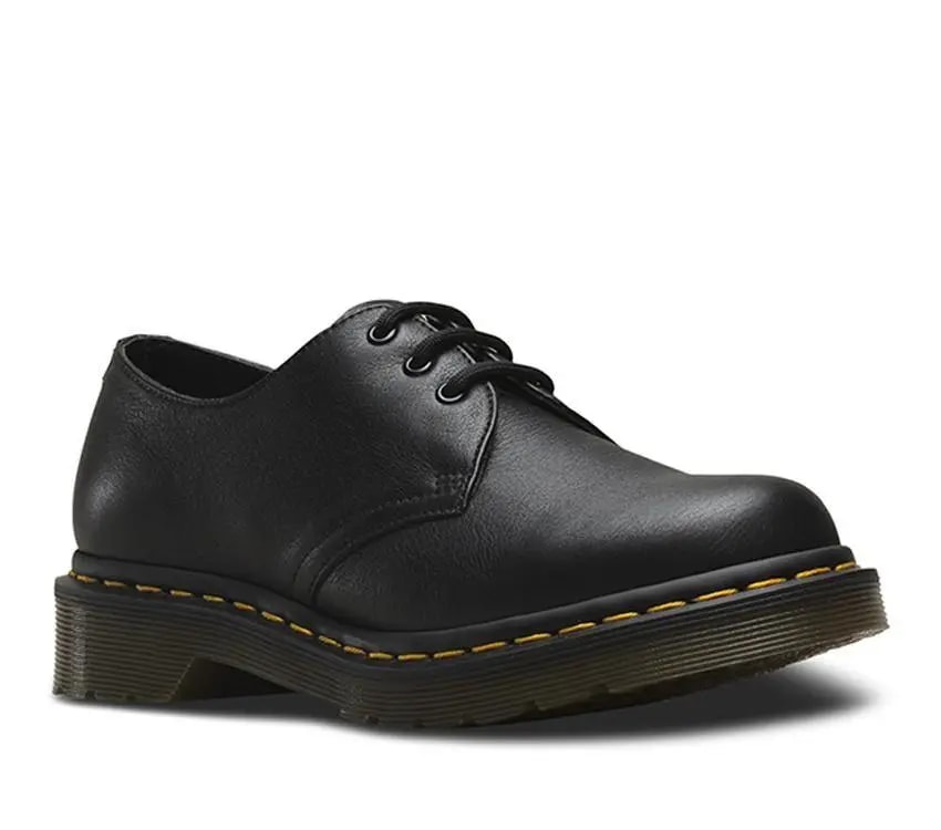 Giày Dr.Martens 1461 Virginia 'Black' 24256001 — ảnh 3