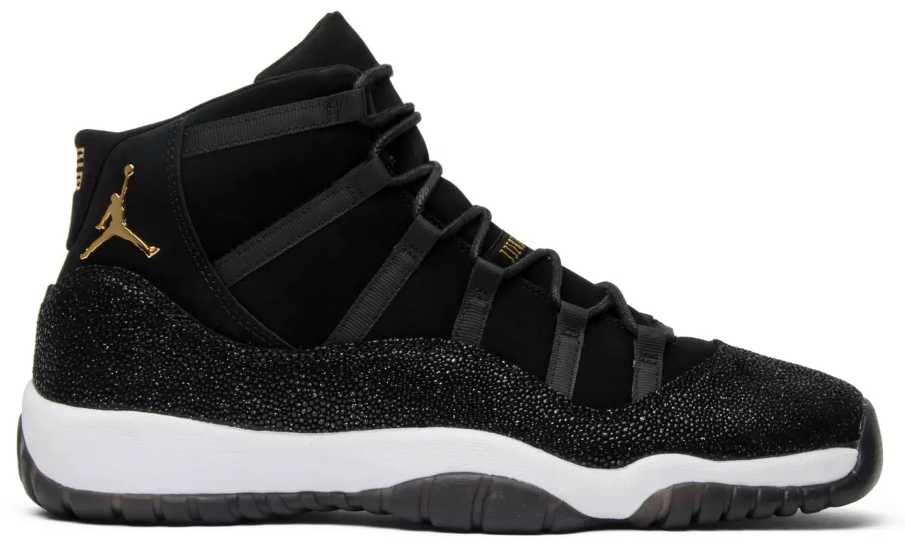Giày Nike Air Jordan 11 Retro Heiress Black Stingray 852625-030 — kich-thuoc: 37.5