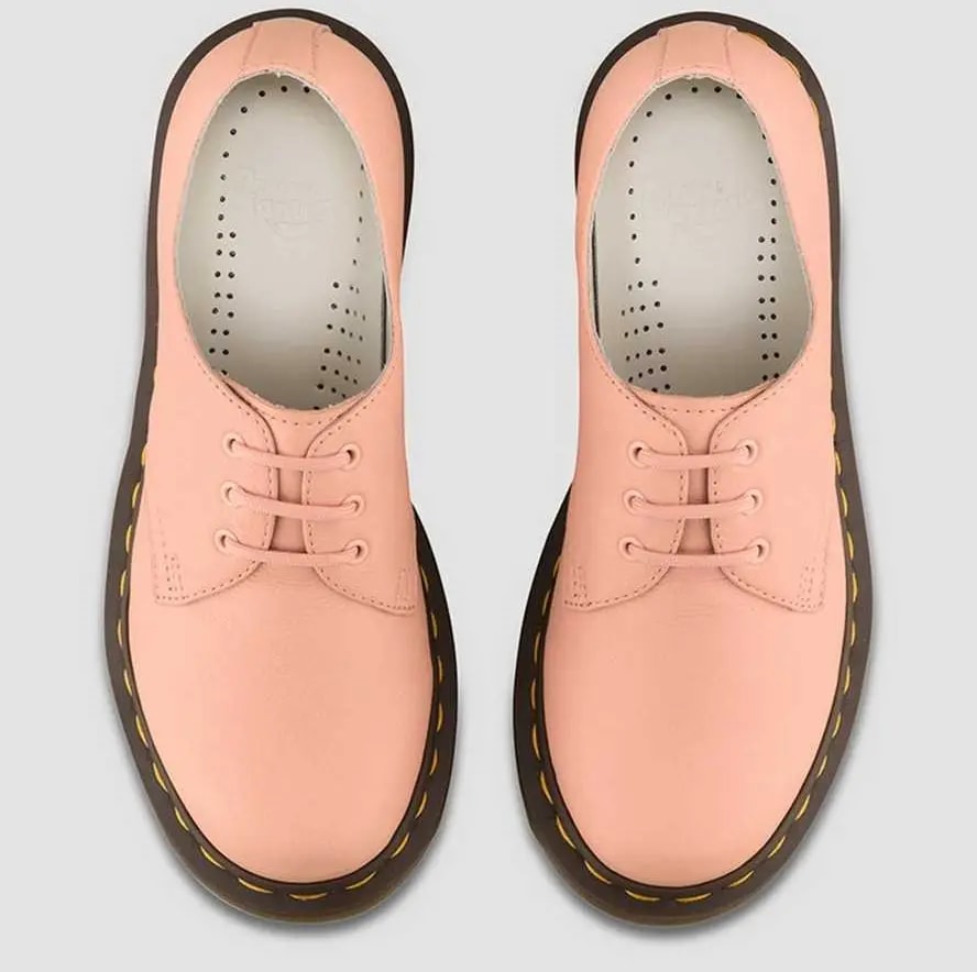 Giày Dr.Martens 1461 Women's Virginia Leather Oxford 'Pink' 24481672 — ảnh 4